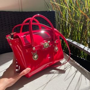 Patent Versace Signature Bag